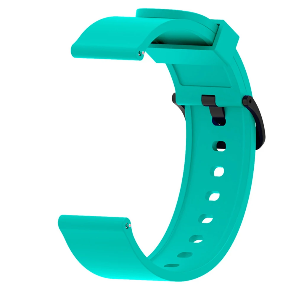 Силиконовый ремешок для спортивных часов для Xiaomi Huami для Amazfit Bip Смарт-часы 20 мм сменный Браслет Смарт-Аксессуары - Цвет: 9