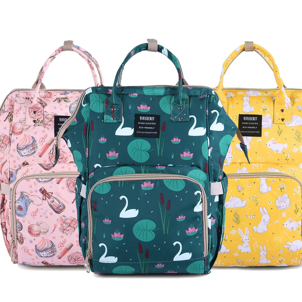 Baby Diaper Bag Organizer Mummy Maternity Backpack Nappy Changing Bags ...