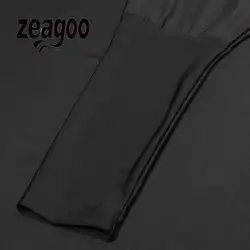 Zeagoo плеча Мода Свободные один Для женщин «летучая мышь» с длинным рукавом, блузка Топ с длинным рукавом шеи Повседневное твердые топы плюс
