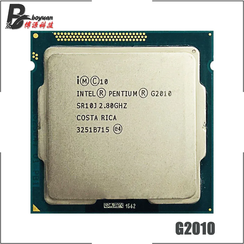Двухъядерный процессор Intel Pentium G2010 2 8 ГГц 3M 55 Вт LGA 1155|cpu processor|intel pentiumlga 1155 |