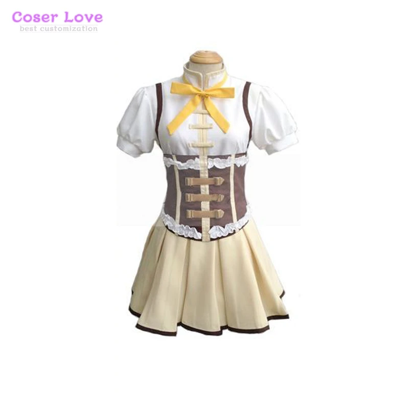 Магический магический Костюм Puella Magi Madoka Magica Tomoe Mami Рождественский костюм на