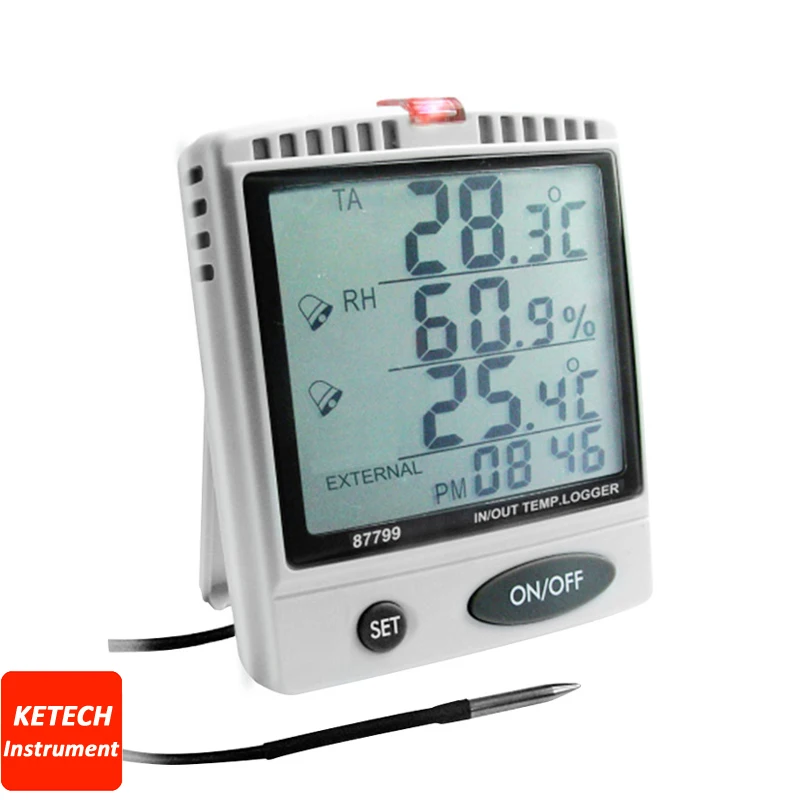 

Desktop IN/OUT Humidity Temperature Datalogger AZ87799