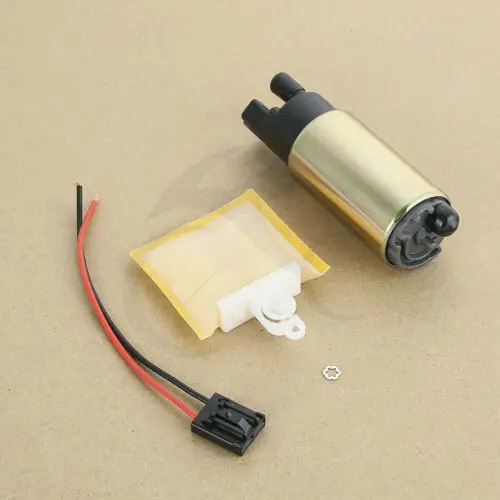 

Motorcycle Electric Fuel Pump & Strainer For Harley Dyna Softail Sportster 883 1200 New