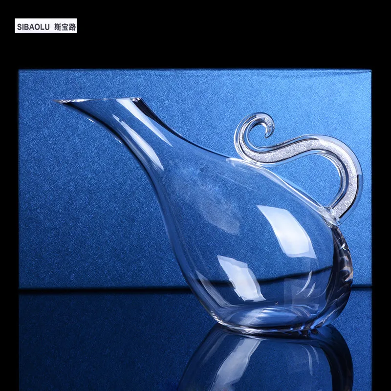 Wine Decanter Swan at Michael Huff blog
