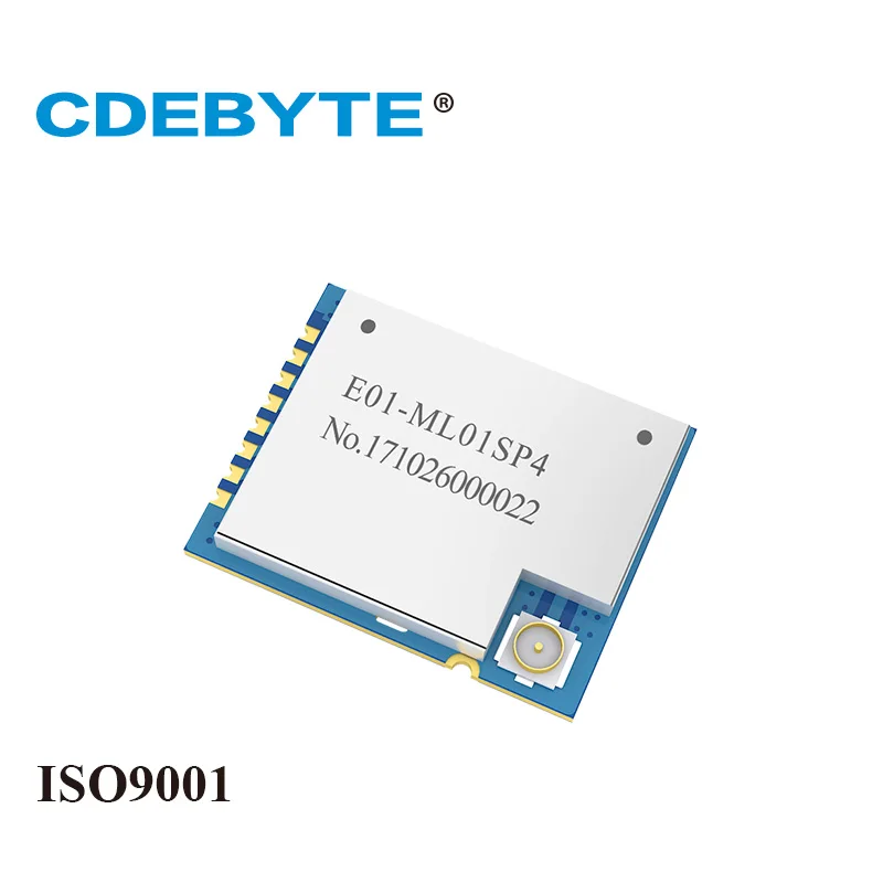 E01-ML01SP4 Long Range nRF24L01P 2,4 ГГц 100 мВт IPX штамп антенна отверстия uhf беспроводной приемопередатчик nRF24L01+ приемник передатчика