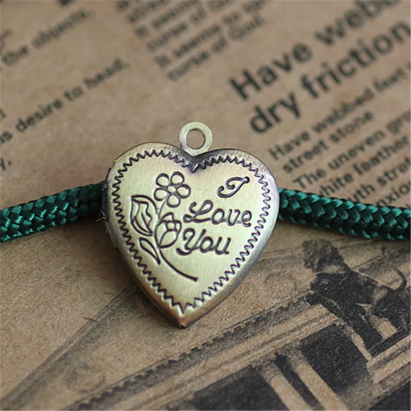 Um-Presente-para-Os-Amantes-2-pcs-Atacado-Antique-Bronze-18-22mm-Heart-Shaped-Charm-Pendant (2)