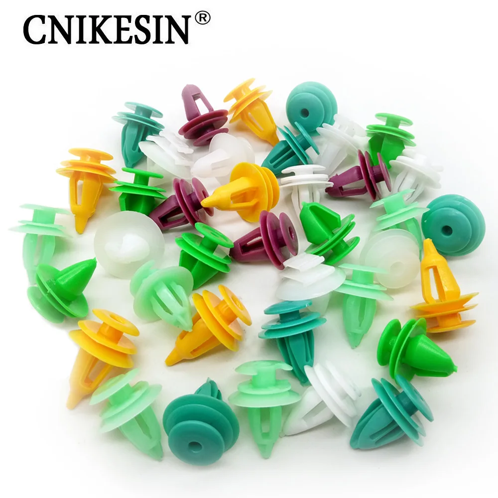 CNIKESIN 100X/lot Auot декоративные Зажимные пластины двери планка крепежи зажим для Toyota