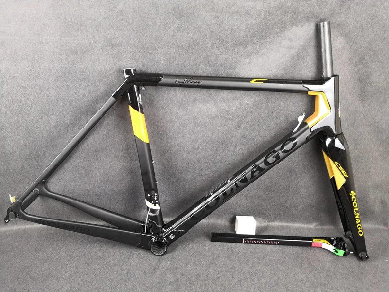 Набор углеродных дорожных Рам Colnago C64 из черного золота T1100 набор велосипедов с 12