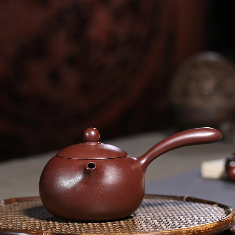 Yixing Zisha Tea Pot Master Pure handmade Purple Clay Teapot Xishi Teapot Chinese Kung Fu Tea