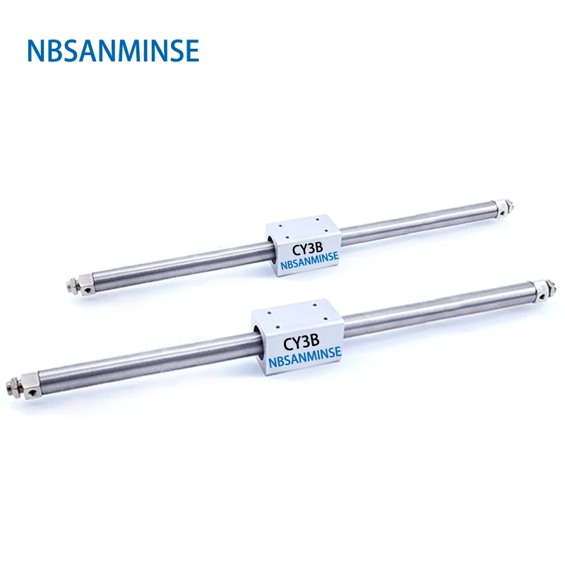 

NBSANMINSE CY3B 32mm Bore Magnetically Coupled Rodless Basic Type SMC Type Pneumatic Parts Compress Air Cylinder