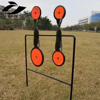 

Tactical Skill/Outdoor Sport Airgun 4-Plate Spinner Target/Also For Paintball Shooting/Improving Hunting Shooting
