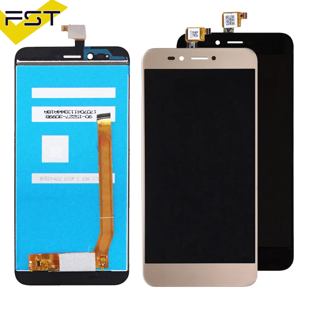 

5.5''For BQ BQ-5504 BQ 5504 BQS 5504 Strike Selfie Max LCD With Touch Screen Glass Panel Digitizer Assembly Repair Parts+Tools
