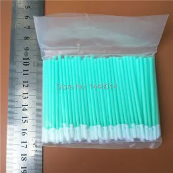 

Free shipping 10packs 1000X print head cleaning swab foam stick for Epson Mimaki Mutoh Galaxy Xuli DX4 DX5 printer clean sponge