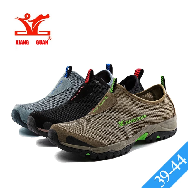 Xiang Guan Men Aque Shoes Outdoor Water Breathable Footwear Xiang Guan Men Aque Shoes Outdoor Water Breathable Footwear Mesh Beach Walking Sneakers Male Sports