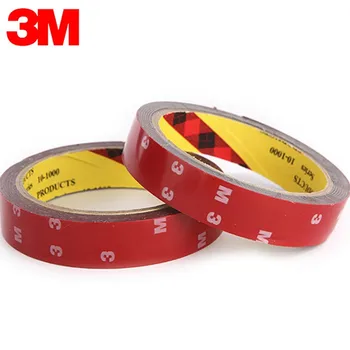 6/8/10/15/20mm M3 Double Sided Acrylic Foam Adhesive Tape Sticky Car Screen Repair Tape Stickers Decal For Cars Auto Accessories 3m 6 8 10 15 20mm double side tape sticky office decoration supplies adhesive car screen repair accessories