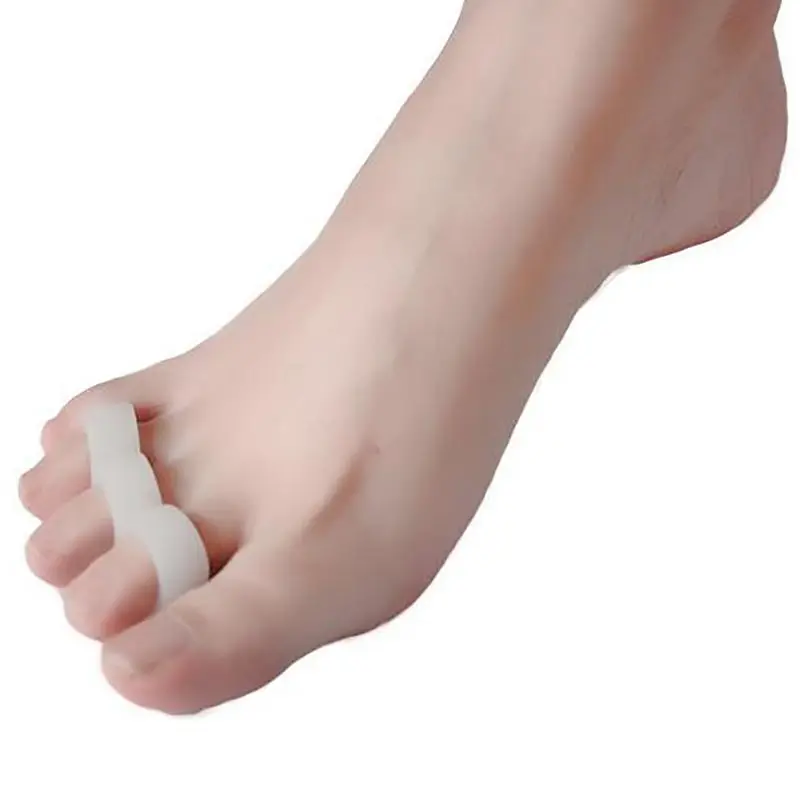 

New Toe Bunion Corrector Silicone Separators Protective Cover Foot Care Straightener Toes Bone Orthotics Orthopedic 2pcs/set
