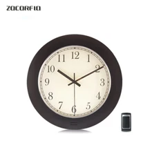 Креативный дизайн вспышка света и мелодичный, Музыкальный беспроводной дверной звонок Дверной звонок с часами стиль/домашний будильник кольцо колокольчик