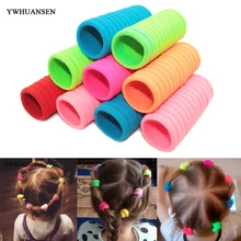 YWHUANSEN 20 40 PCS Hair Accessories for girls Scrunchies Elastic Hair Bands children decorations Headdress Gum