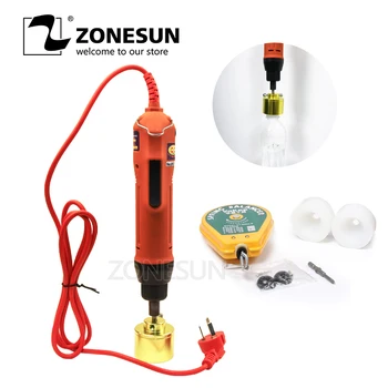 

ZONESUN Handheld Capping Machine Manual Essential Oil Nail Polish Eye Drops Bottle Capper Plastic Bottle Capping Machine