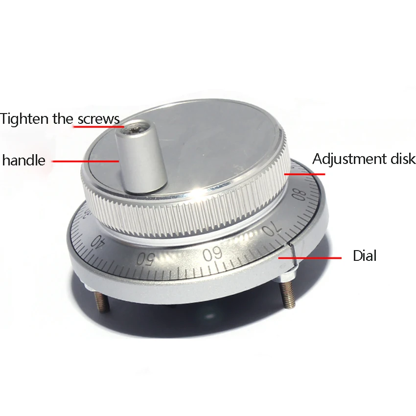 CNC маховик генератора 5V 6pin импульса 100 ручной генератор импульсов с ЧПУ 60 мм вращающийся регулятор