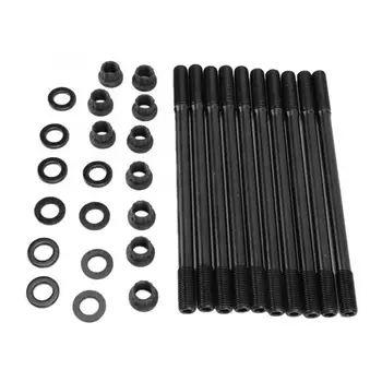 

Black Iron Screw Bolt Head Stud Nut Gasket Kit Fits for Honda B Series 208-4303 Motorcycle Parts