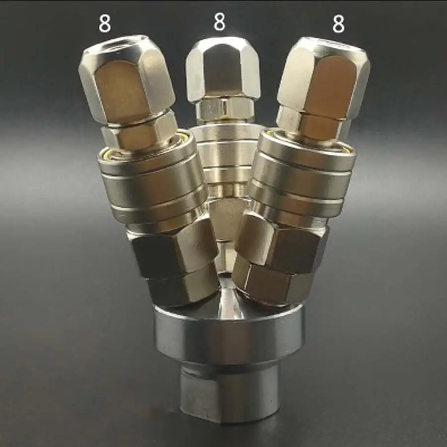 3 способа 1/4 &quotBSP Женский C Тип воздушный шланг быстроразъемный разъем высокое