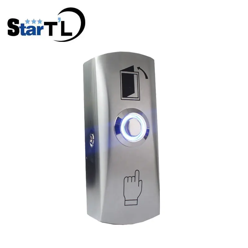 NO COM LED light Exit Button Exit Switch For Door Access Control System Door Push Exit Door Release NO COM LED light Exit Button Exit Switch For Door Access Control System Door Push Exit Door Release