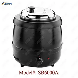 SB6000 жаровня/электрический подогреватель супа для буфета - Цвет: SB6000A