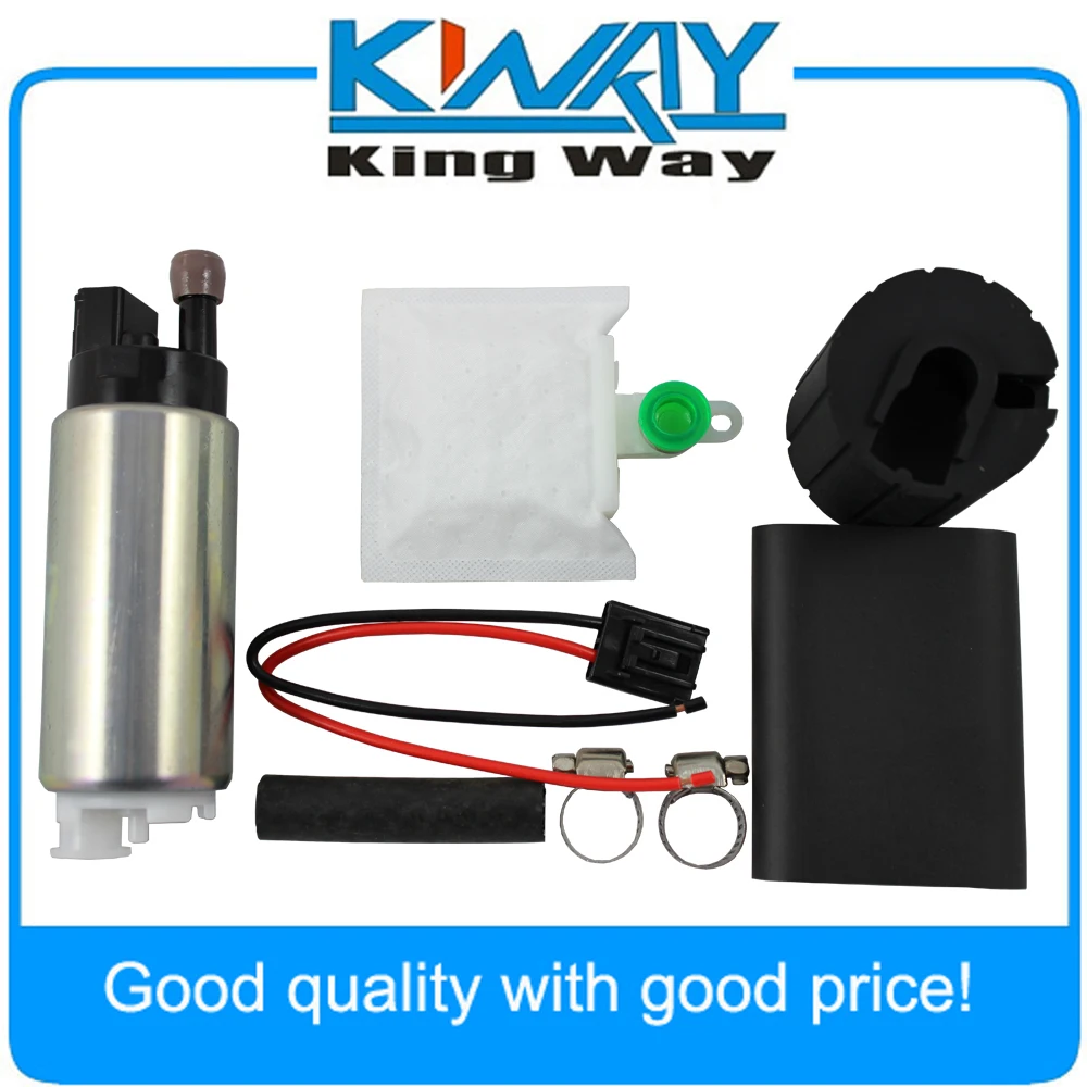 New Walbro High Performance 255 LPH Fuel Pump /& Installation Kit GSS342