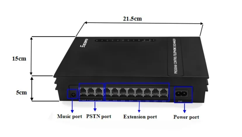 Система внутренней связи АТС MD108 Mini PABX