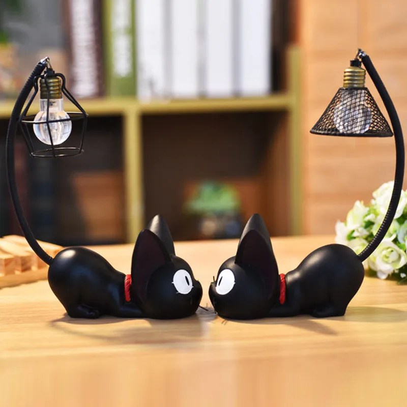 Magic Cartoon Cat Animal Night Light Luminaria LED Night Lamp Baby Nursery Table Lamp Home Decoration