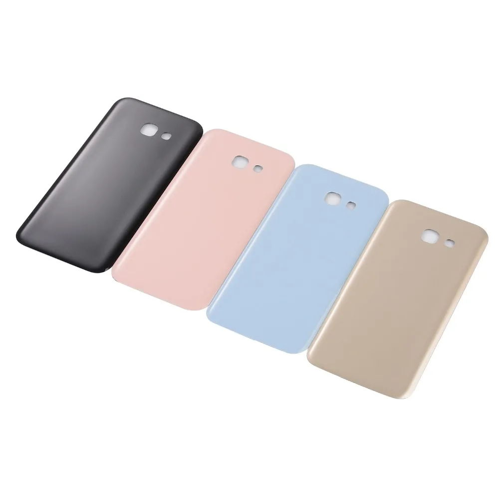 

New A3 A5 A7 2017 Back Door Rear Glass Battery Cover For Samsung A320 A520 A720 Housing Battery Back Case A320F A520F A720F