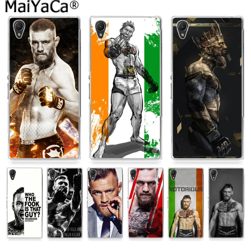 

MaiYaCa Conor McGregor Irish Fighter Fashion Fun Dynamic phone case for Sony Z2 Z3 Z4 Z5 Z5c for LG G3 G4 G5 Coque Shell