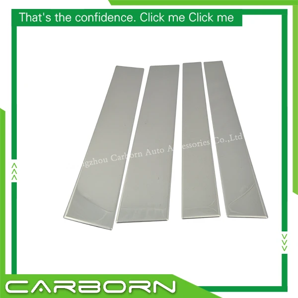 

For Toyota Tundra 2007-2014 304 Stainless Steel Car Window Pillar Post Trim-4 pieces