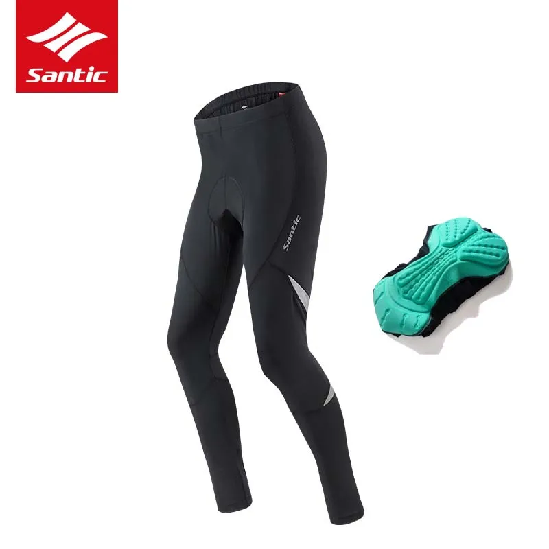 Santic Cycling Pants Men 2018 Spring Summer Bike Pants 4D Pro Pads