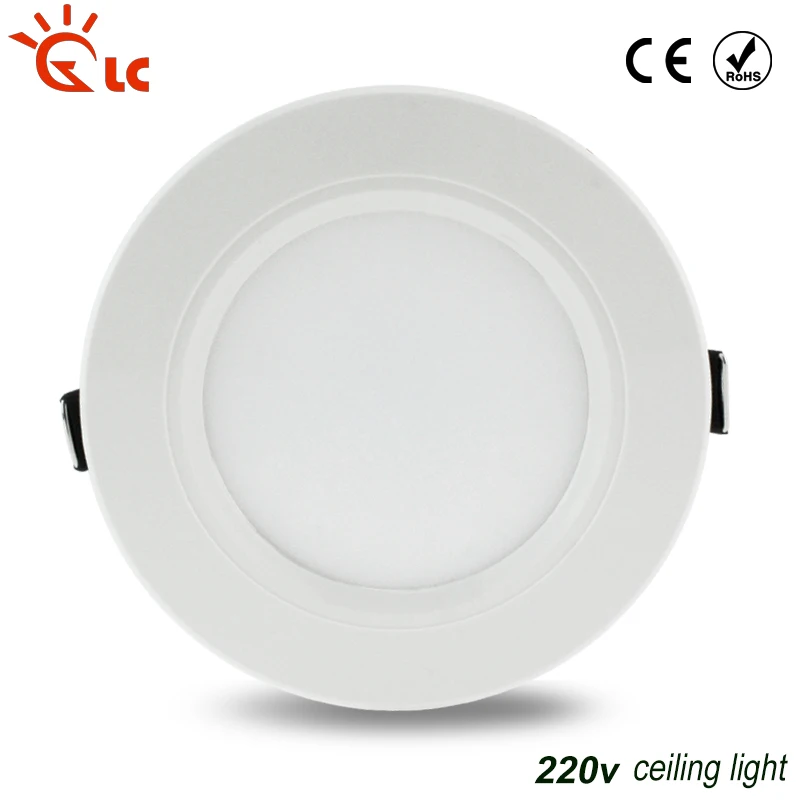 Светодиодный потолочный светильник SMD 5730 3w 5w 7W 9W 12W AC 220 V 240 для спальни гостиной
