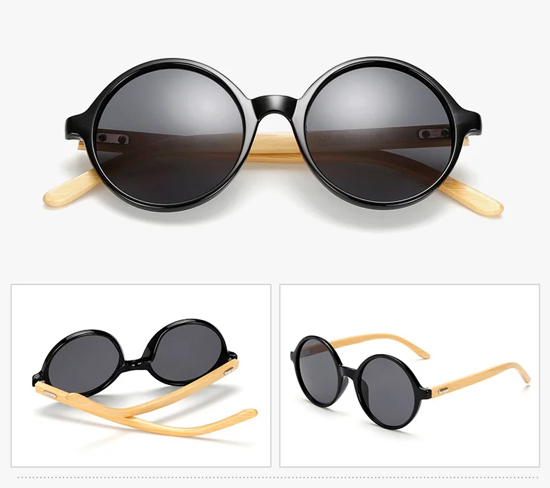 black frame gray lens