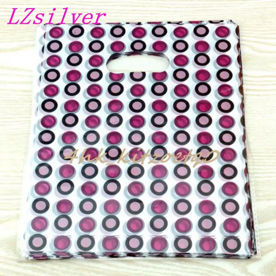 

Jewelry Pouches .100pcs Circle Plastic Bags Jewelry Gift Bag 20 x 25cm L015
