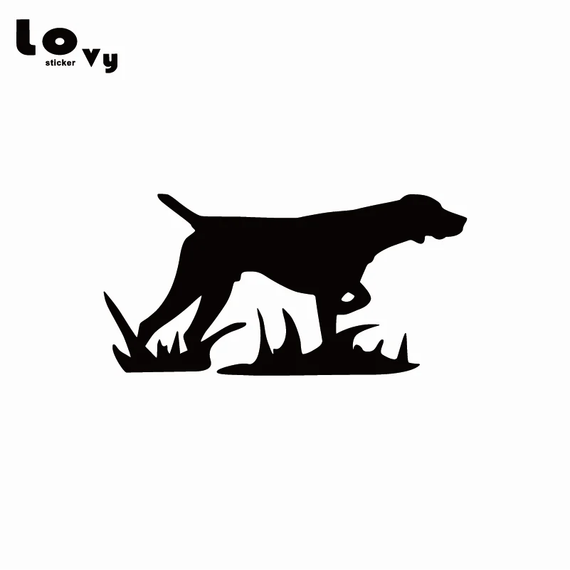 

Hunting Dog Vinyl Car Sticker Creative Cartoon Animal Silhouette Car Decal Car Styling Accessories 18x9cm CA0130