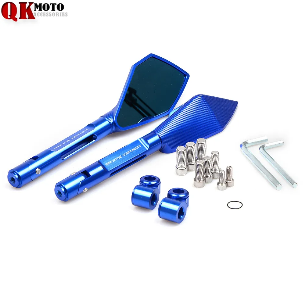 Billige CNC Rück Seite Spiegel Motorrad Spiegel Zubehör CNC Aluminium für Honda CB CBR 300 599 600 600F 1000 1000R 1100 650F
