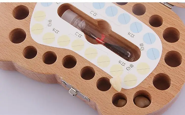 Кэндис Го дерево Panda мультфильм шаблон для новорожденных подарок родителям память инструмент Лиственные teech лануго деревянный ящик для