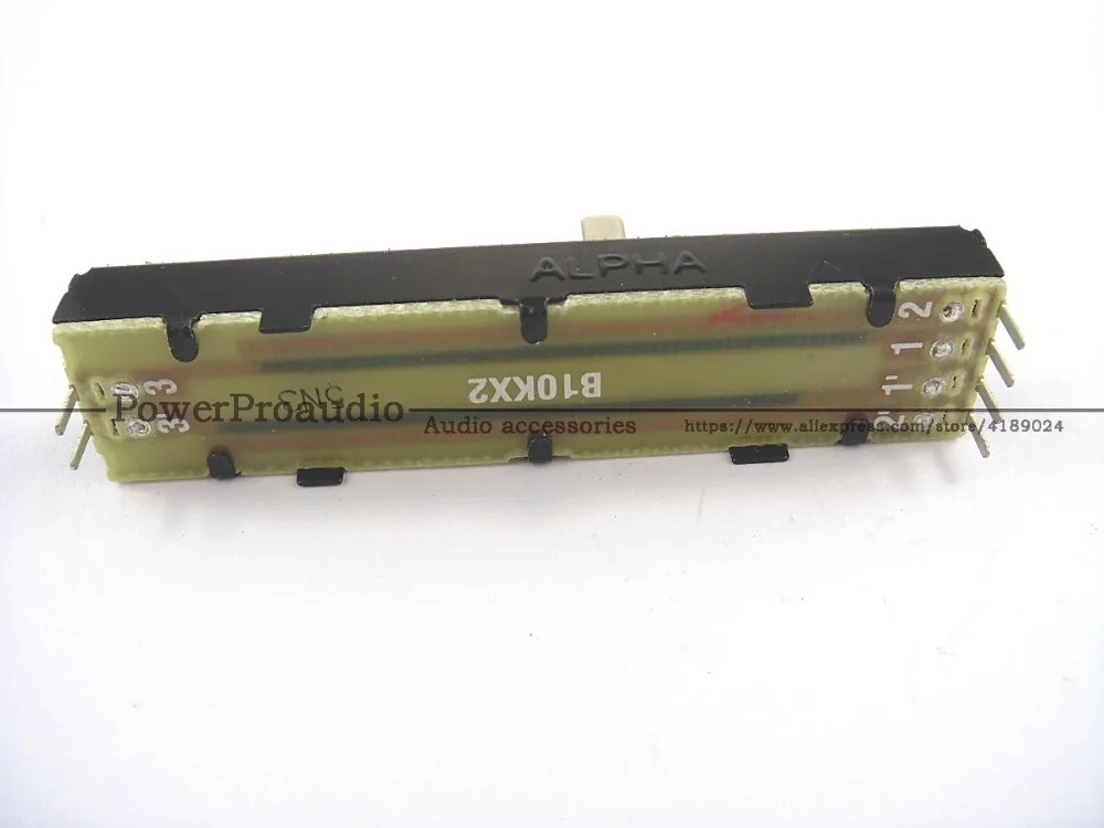 30PCS /LOT B10KX2 Fader for Numark CROSSFADER