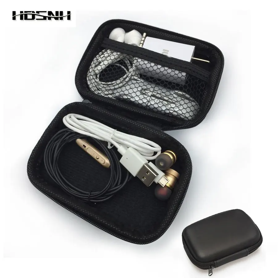 Shockproof Portable Mini Multi purpose Earbuds Storage Box Data Cable