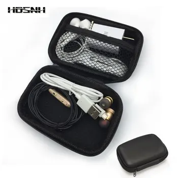 

Shockproof Portable Mini Multi-purpose Earbuds Storage Box Data Cable/Charger /Memory Card Storage Bag Earphone Accessories