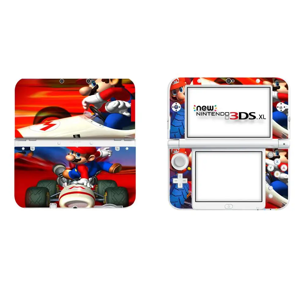 Супер Марио виниловая наклейка на кожу Наклейка для нового 3DS XL Скины Наклейка s для нового 3DS LL виниловая Защитная Наклейка