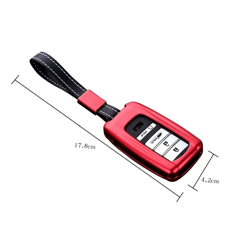Pcmos Алюминиевый сплав чехол держатель подходит для Acura RDX CDX/MDX/RDX/TLX-L умный ключ аксессуары для интерьера Новинка 1 шт