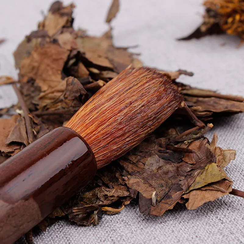 Tea Accessories Wood Tea Steak Cleaning Brush The Teapot Wash Pen