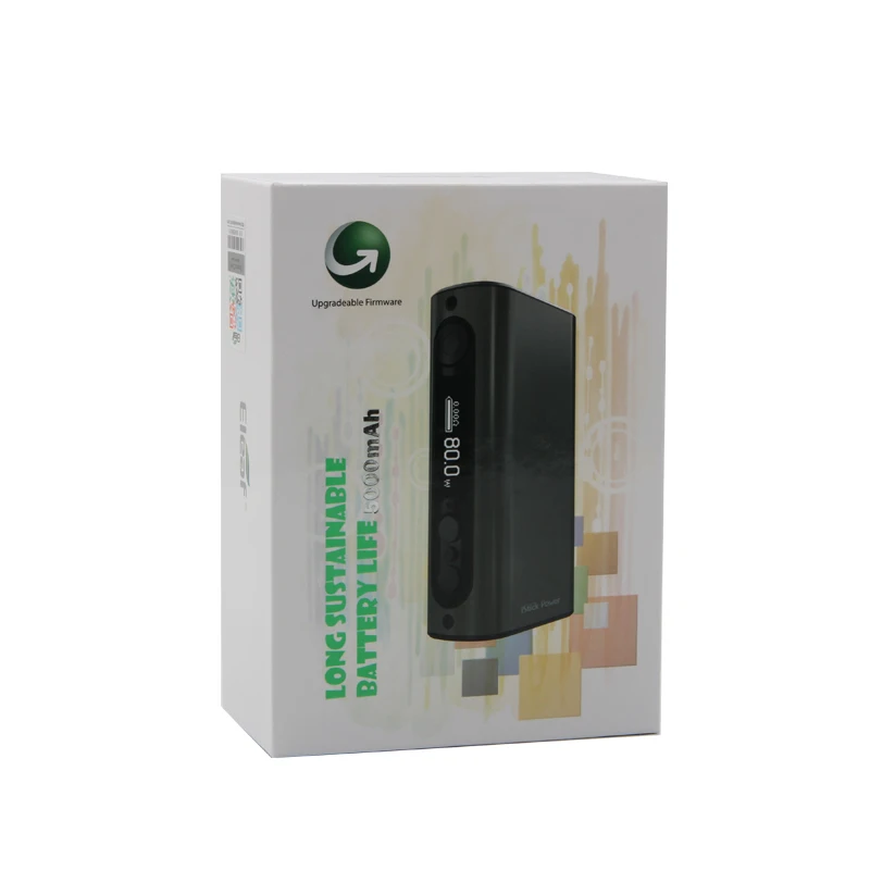 Eleaf iPower iStick Power TC 80W Box MOD 5000mah E Cigarette Battery Vape Vaporizer Support E Cig Tank Atomizer 01