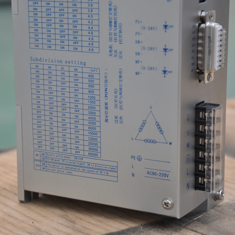 Безуходный 3-х фазный Nema34 Драйвер шагового двигателя для FLS80 FPLS80 и FLS120 фую линейный направляющий движение