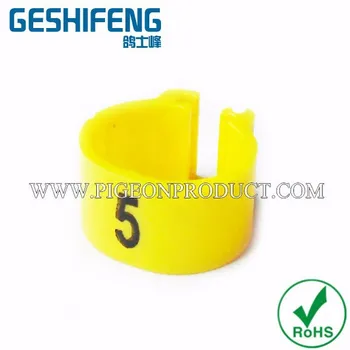 

free shipping pigeon clip ring 14mm 500pc serial number 1-100 chicken ring